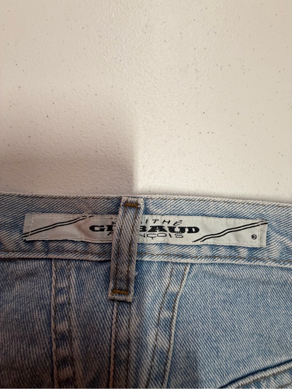 Vintage 90s Marithe Francois Girbaud Jeans Light Wash High Rise size 28 Denim